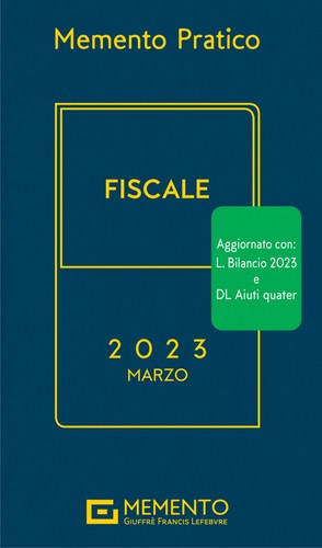 Memento pratico fiscale - fiscale, 2023