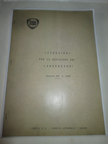 Lancia flamina flavia manuale - flamina,