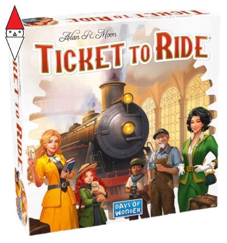 Gioco tavolo asmodee ticket - gioco,