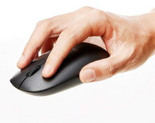 Mouse ottico Bluetooth sottile senza fili,piccolo,sottile,Slim,anche per Android