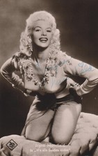 Jayne mansfield autografo - mansfield,