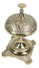 Campana da scrivania ornata