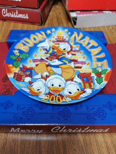Piatto natale disney 2004 - piatto,
