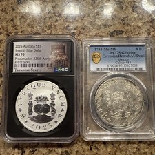 1754 MO MF Messico 8 reales