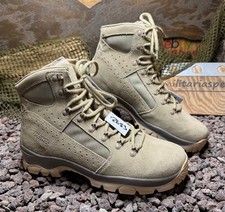 Orig. Stivali da lavoro NL esercito Meindl Desert MID pelle scamosciata taglia 46 nuovi #2683