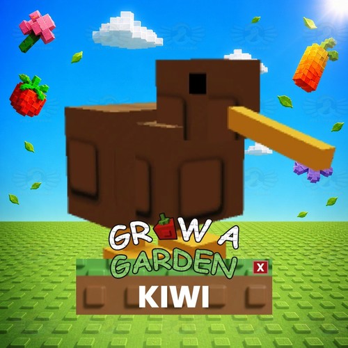 Kiwi coltiva un giardino - -,