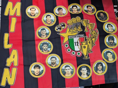 Bandiera del milan 150x90 - milan,