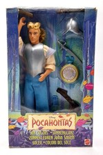 Bambola Disney Pocahontas 1995: Sun Colors John Smith / Mattel 13329, NrfB