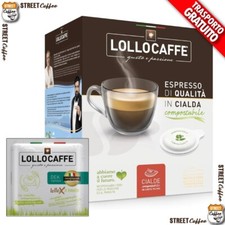 300 Cialde Filtro Caffè Lollo ESE 44mm Miscela Dek Deca Decaffeinato gratis