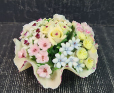 porcellana capodimonte cestino