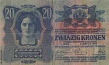 Banconota kronen 1913 - banconota,
