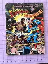 Superman Vs Muhammad Ali SPAGNOLO DC C-56 1978 Edizione Speciale Spedizione Gratuita negli USA