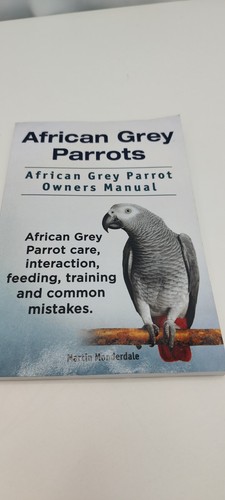 African grey parrots - grey,