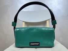 Borsa FREITAG Laura F71 tracolla messenger tracolla borsetta verde pieno RARA