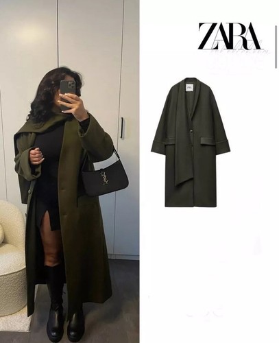 Cappotto sciarpa zara - cappotto, donna