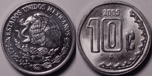 Messico 2005 centavos - 2005, mo