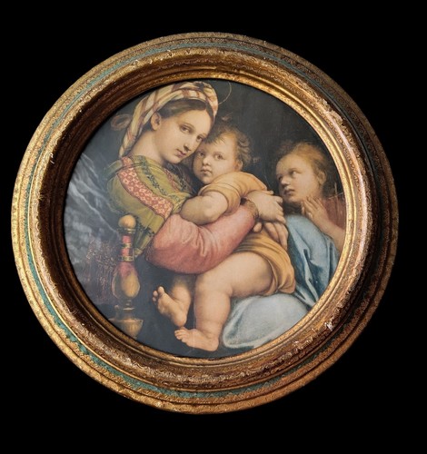 Riproduzione vintage madonna - riproduzione, "madonna