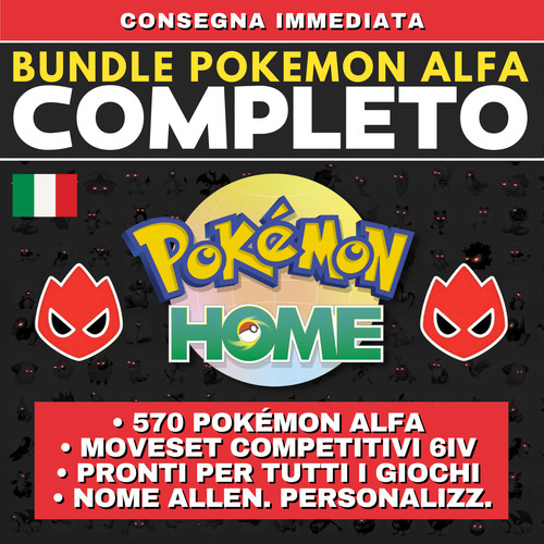 Bundle pokémon alpha completo - bundle,