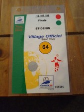 Biglietto stadium pass finale - biglietto,
