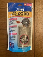 API Bio-Chem Zorb Taglia 6 Confezione Singola Superiore Resina Miscela Carbonio Media Filtrante