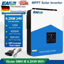 Inverter Solare 4.2KW Off Grid Inverter 24V 120A PV 60-500V MPPT WIFI ITA