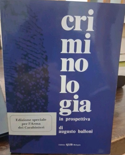 Balloni criminologia - balloni,