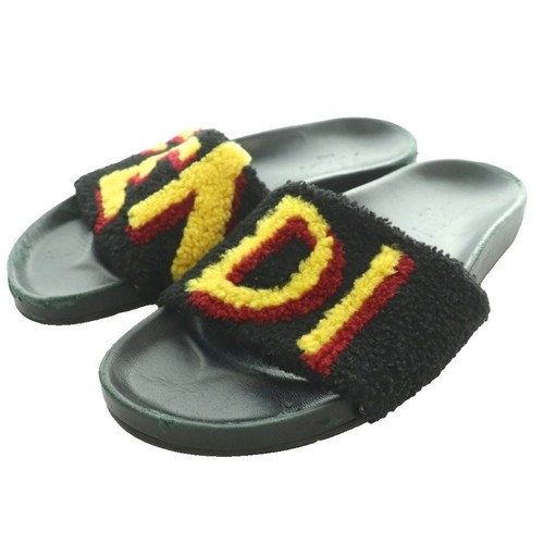Sandali bassi shearling con - in,