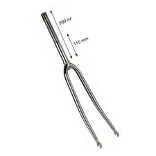 Forcella bicicletta acciaio