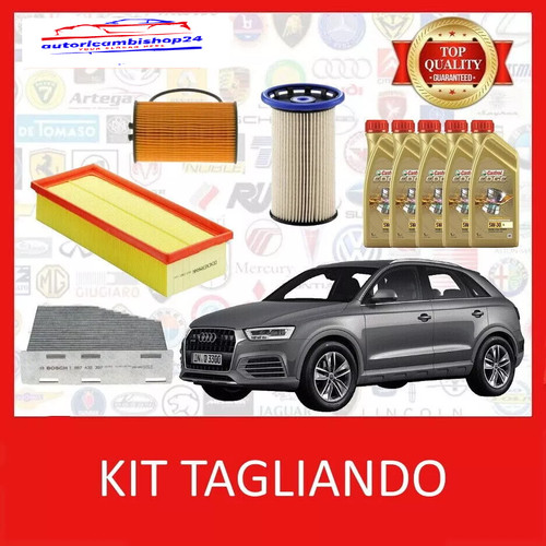 Kit tagliando filtri - tagliando, lt