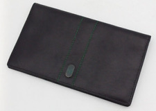 NAZARENO GABRIELLI PORTA FOGLIO E PORTA ASSEGNI VINTAGE - VERA PELLE