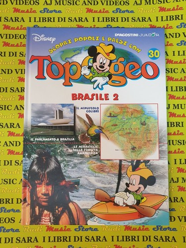 Book libro topogeo brasile - libro,