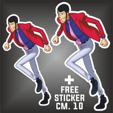adesivo LUPIN 3 III JIGEN