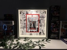 Shanks Manga Op1 Op9 Espositore PSA Raw Bgs Ecc Con Luce Onepice Teca