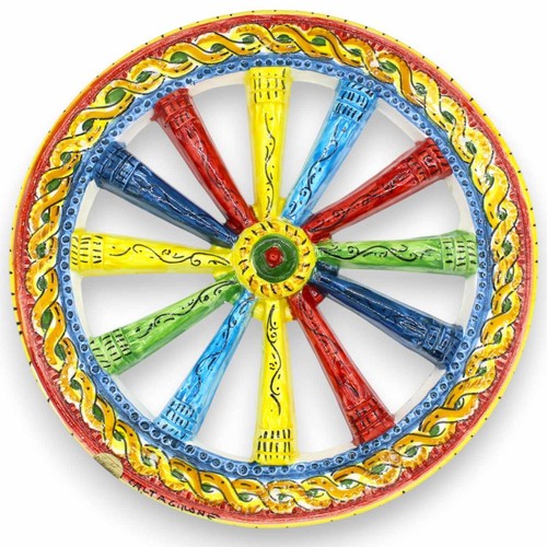 Ruota carretto siciliano - ruota, di