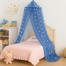Zanzariera Letto, Baldacchino per Letto, Zanzariera a Tenda per Letto Singolo/Ma