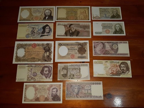Lotto 1400 banconote - lotto,