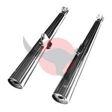 TERMINALI SCARICO (Silencers) MARVING - KAWASAKI Z 400 F / 550 F - COD.K/2024/BC