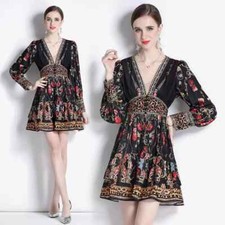 Vestito Abito Donna Corto Raso