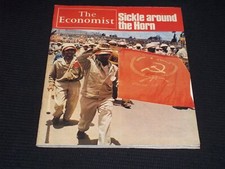 1977 JULY 2-8 THE ECONOMIST MAGAZINE - SICKLE AROUND THE HORN COVER - H 4691