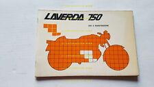 Laverda 750 SF 3 1976 manuale uso manutenzione originale owner's manual