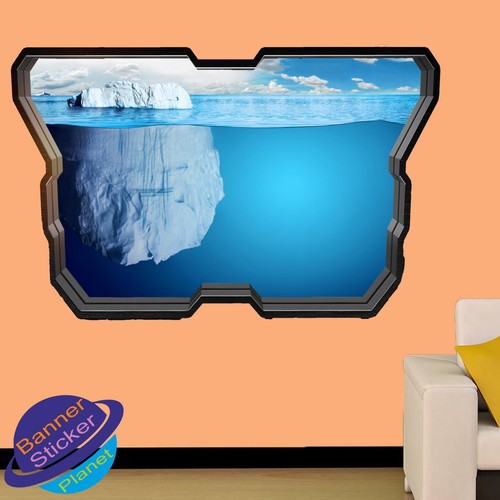 Adesivo murale iceberg - adesivo,