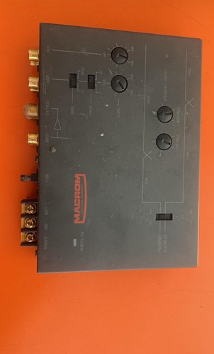 Macrom active crossover - macrom,