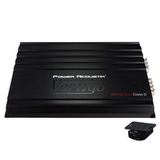 POWER ACOUSTIK 6000W MAX VERTIGO CLASSE D AMPLIFICATORE SUBWOOFER MONO 1800W RMS @ 1Ω