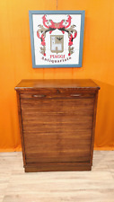Mobile serrandina archivio in legno di rovere anni 40/50