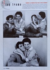 Italian Clipping Ritaglio Film 1996 SOFIA LOREN ELVIS PRESLEY  1 PAGINA.