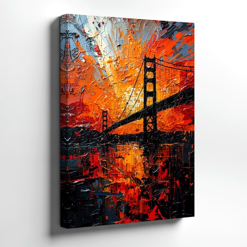 Wall art astratto sospensione - art,
