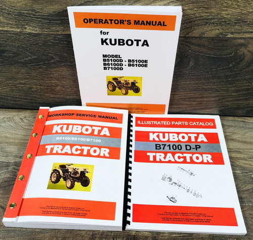 Kubota b7100d b7100 - kubota,