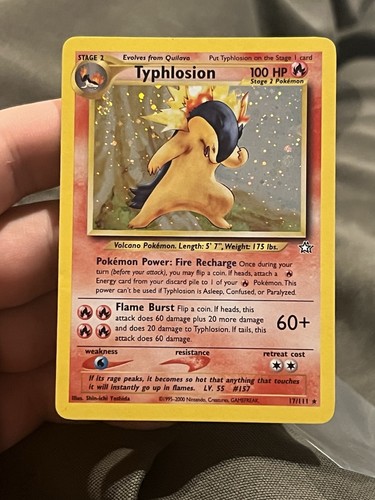 Typhlosion neo genesis - typhlosion,