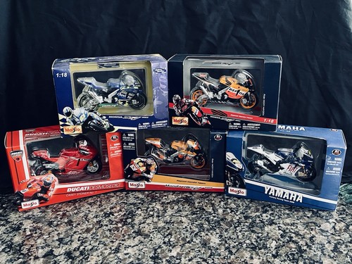 Lotto pressofuso moto maisto - pressofuso,
