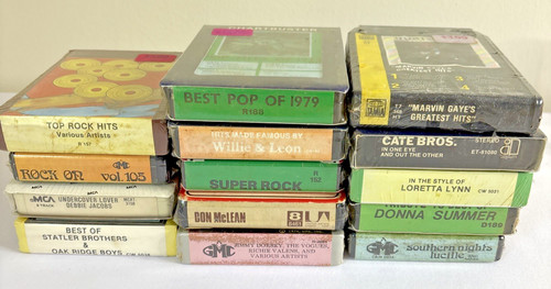 Lot vintage track tapes - lot,